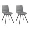 Set di sedie Denton 1158 (Grigio)