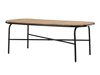 Asztal és szék garnitúra Dallas 3525 (Fekete)
