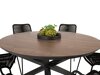 Tisch und Stühle Dallas 3607 (Schwarz)