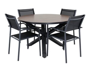 Conjunto de mesa y sillas Dallas 3608