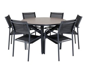 Laua ja toolide komplekt Dallas 3609