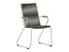 Mese și scaune Dallas 3614 (Verde + Argint)