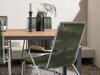 Tisch und Stühle Dallas 3614 (Grün + Silber)