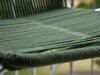 Σετ Τραπέζι και καρέκλες Dallas 3614 (Πράσινο + Ασημί)