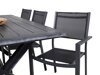 Asztal és szék garnitúra Dallas 3641 (Fekete)