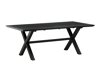 Asztal és szék garnitúra Dallas 3641 (Szürke + Fekete)