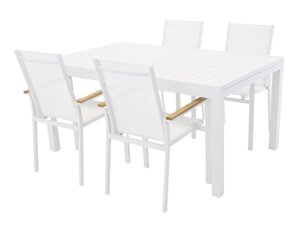 Laua ja toolide komplekt Dallas 3646