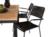 Σετ Τραπέζι και καρέκλες Dallas 3651 (Μαύρο)