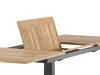 Stalo ir kėdžių komplektas Dallas 3651 (Juoda + Šviesi ruda)