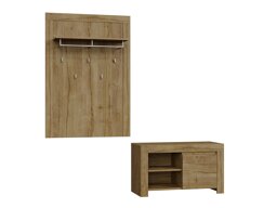 Set arredo da corridoio Boston AS140 (Quercia)