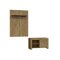 Set arredo da corridoio Boston AS140 (Quercia)