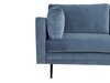 Sofa Dallas 101 (Blau + Schwarz)