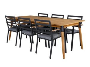 Laua ja toolide komplekt Dallas 3683