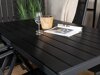 Asztal és szék garnitúra Dallas 2752 (Fekete)