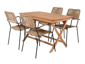 Conjunto de mesa y sillas Dallas 3701