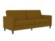 Dīvāns gulta Tulsa 543 (Tumši dzeltens)