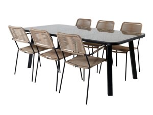 Conjunto de mesa y sillas Dallas 3702