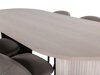 Маса и столове за трапезария Dallas 2765 (Beige + Черен)