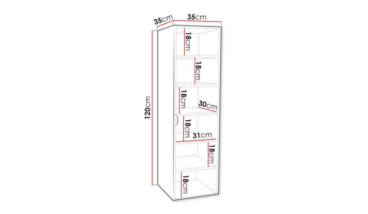 Настенный шкафчик для ванной комнаты 485917