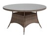 Asztal és szék garnitúra Comfort Garden 1388 (Barna + Fekete)