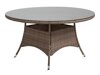 Asztal és szék garnitúra Comfort Garden 1396 (Barna)