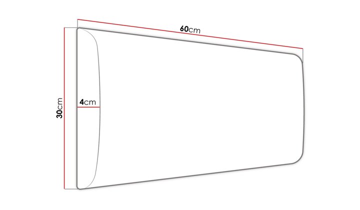 Mīksts sienas panelis 264164 (60x30)