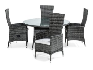 Стол и стулья Comfort Garden 1396 (Серый)