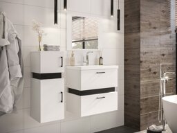 Набор для ванной комнаты Hartford C103 (Белый + Чёрный)