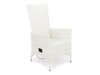 Stalo ir kėdžių komplektas Comfort Garden 1405 (Balta)