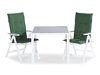 Conjunto de mesa e cadeiras Comfort Garden 1406 (Verde)