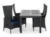 Tisch und Stühle Comfort Garden 1441 (Blau)