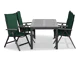 Laua ja toolide komplekt Comfort Garden 1445 (Roheline)