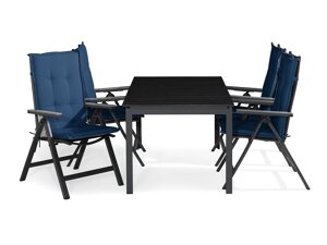 Laua ja toolide komplekt Comfort Garden 1451 (Sinine)