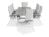 Stalo ir kėdžių komplektas Comfort Garden 1453 (Balta)