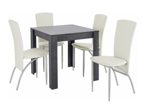 Conjunto de comedor Tulsa 569 (Blanco)