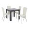 Conjunto de comedor Tulsa 569 (Blanco)