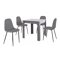 Conjunto de comedor Tulsa 570 (Gris)