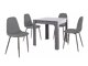 Conjunto de comedor Tulsa 570 (Gris)