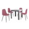 Conjunto de comedor Tulsa 570 (Rosa)