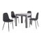 Conjunto de comedor Tulsa 570 (Negro)