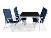 Σετ Τραπέζι και καρέκλες Comfort Garden 1479 (Μπλε)