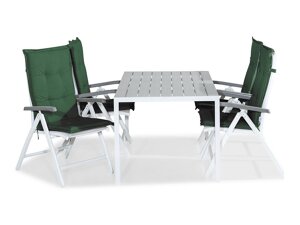 Conjunto de mesa y sillas Comfort Garden 1672 (Verde)