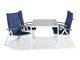 Conjunto de mesa y sillas Comfort Garden 1672 (Azul)