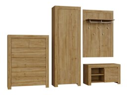 Set arredo da corridoio Boston AS139 (Quercia)