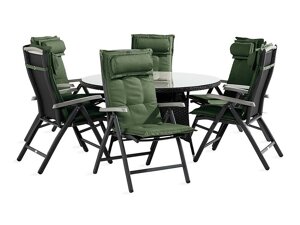 Conjunto de mesa y sillas Comfort Garden 1515 (Verde)
