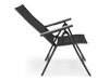 Conjunto de mesa y sillas Comfort Garden 1496 (Negro)