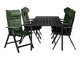 Σετ Τραπέζι και καρέκλες Comfort Garden 1496 (Πράσινο)