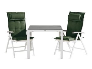 Σετ Τραπέζι και καρέκλες Comfort Garden 1486 (Πράσινο)