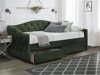 Κρεβάτι Houston 879 (Σκούρο πράσινο)