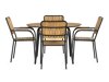 Laua ja toolide komplekt Comfort Garden 1677